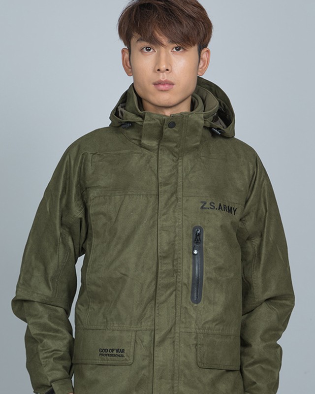 Jacket-013----军绿