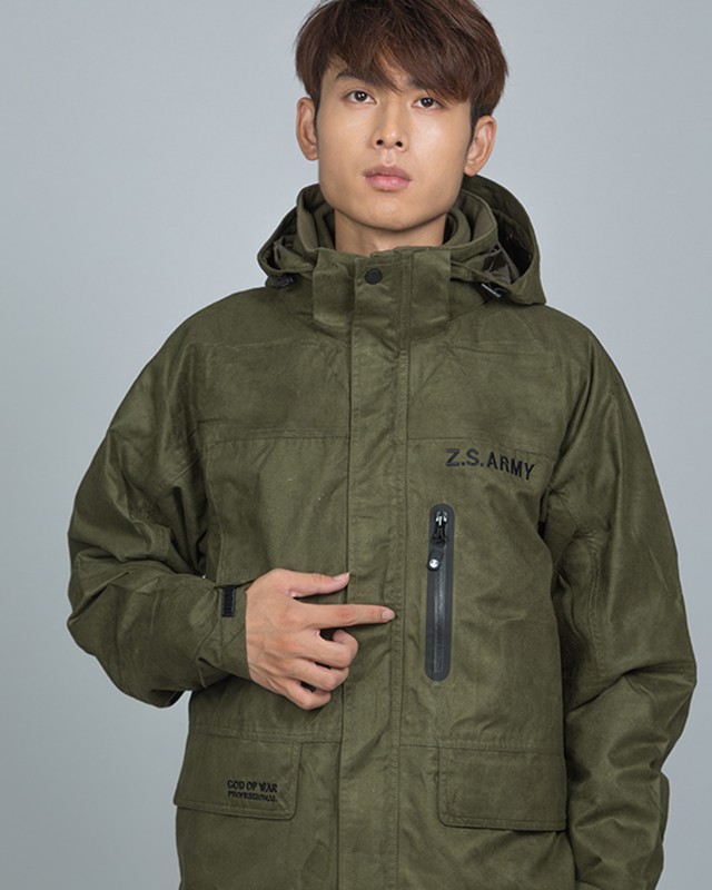 Jacket-013----军绿